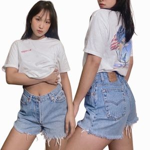 High-waisted Vintage Levi’s Shorts